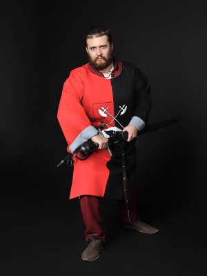 Tabard with axes