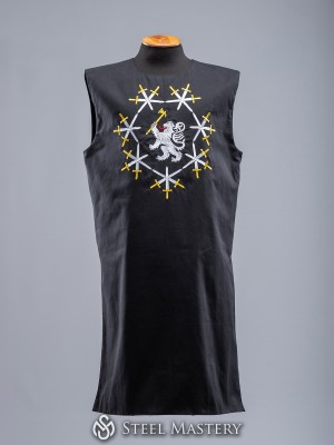 Tabard with swords and lion