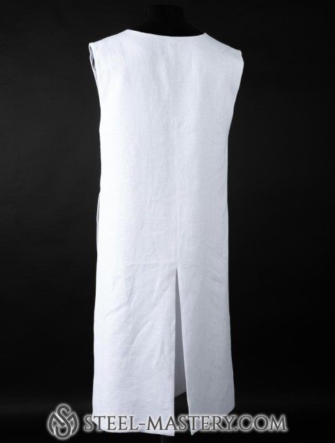 Knight tabard with the emblem of black cross and palm