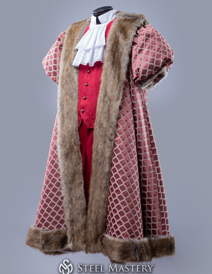 Royal king outfit with fur photo made by Steel-mastery.com