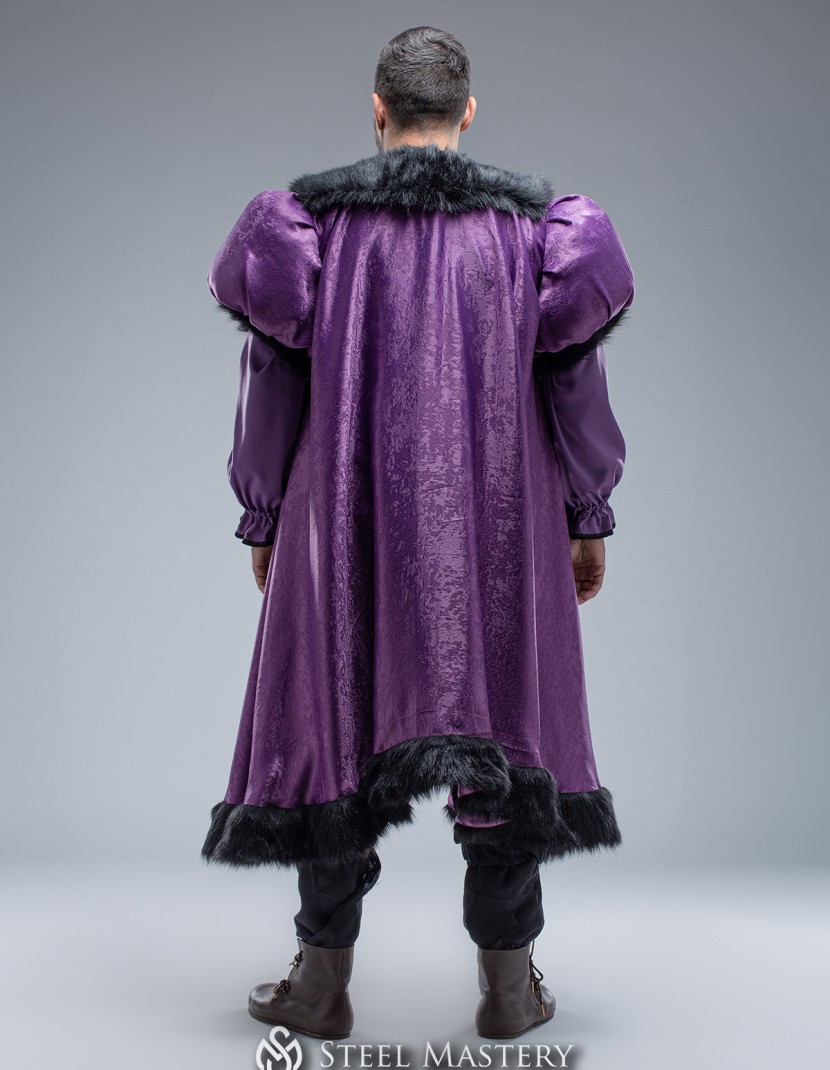 Royal king outfit with fur photo made by Steel-mastery.com