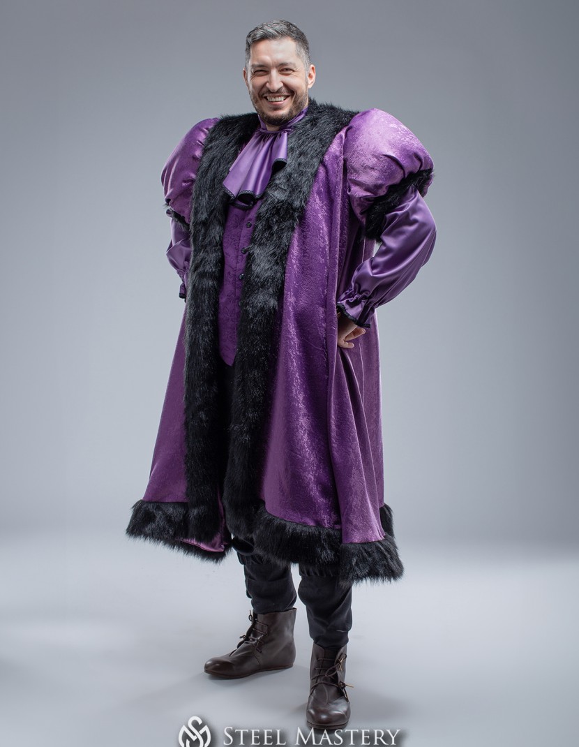 Royal king outfit with fur photo made by Steel-mastery.com