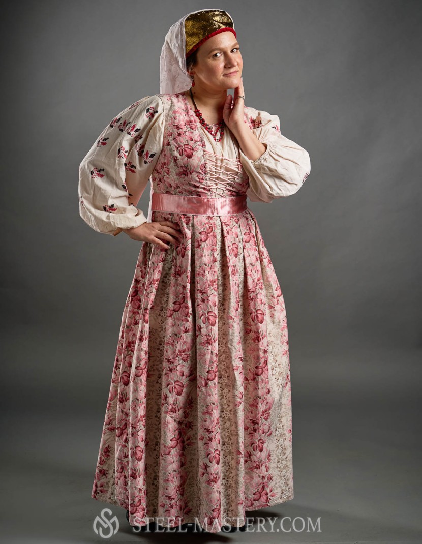 Polish-Ukrainian Noblewoman, XVIIIth century photo made by Steel-mastery.com