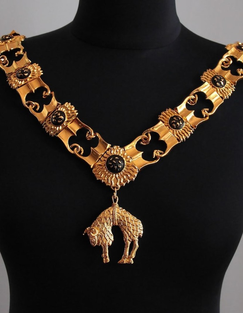 The Order of the Golden Fleece collar photo made by Steel-mastery.com