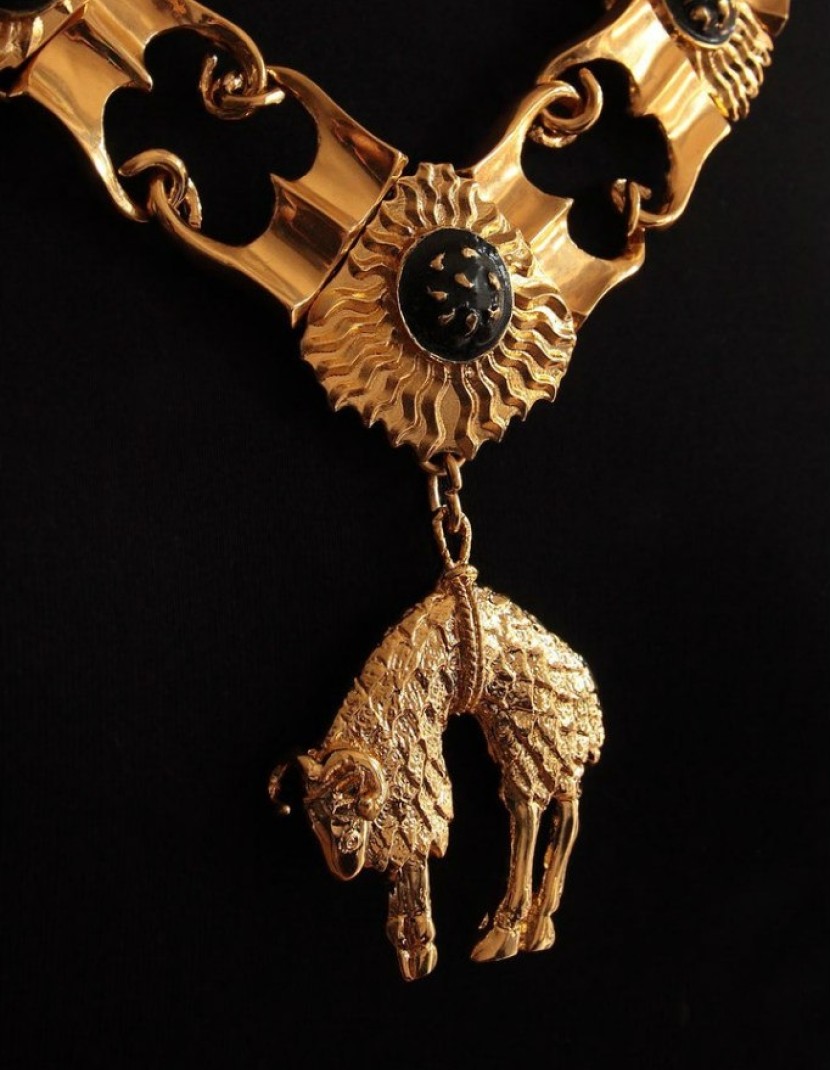 The Order of the Golden Fleece collar photo made by Steel-mastery.com