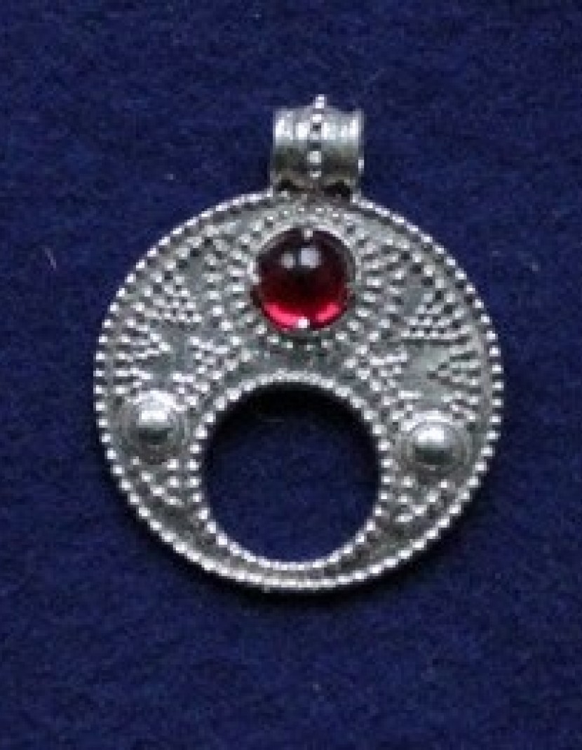 Rus Moon Amulet from Novgorod, 12-13 cc photo made by Steel-mastery.com