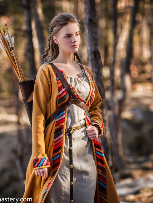 Conjunto vikingo escandinavo "estilo Sigyn"
