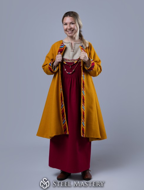 Conjunto vikingo escandinavo "estilo Sigyn"
