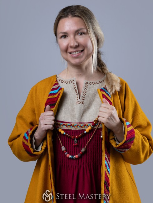 Conjunto vikingo escandinavo "estilo Sigyn"