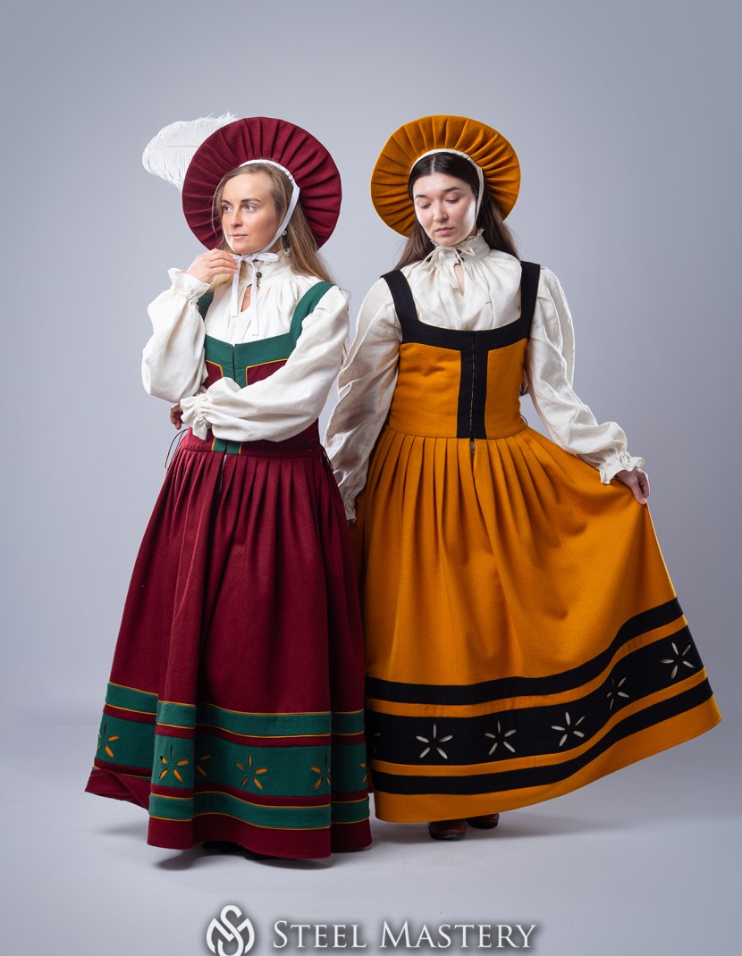 Women's Landsknecht costume photo made by Steel-mastery.com