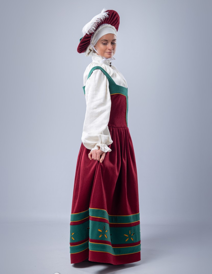 Women's Landsknecht costume photo made by Steel-mastery.com