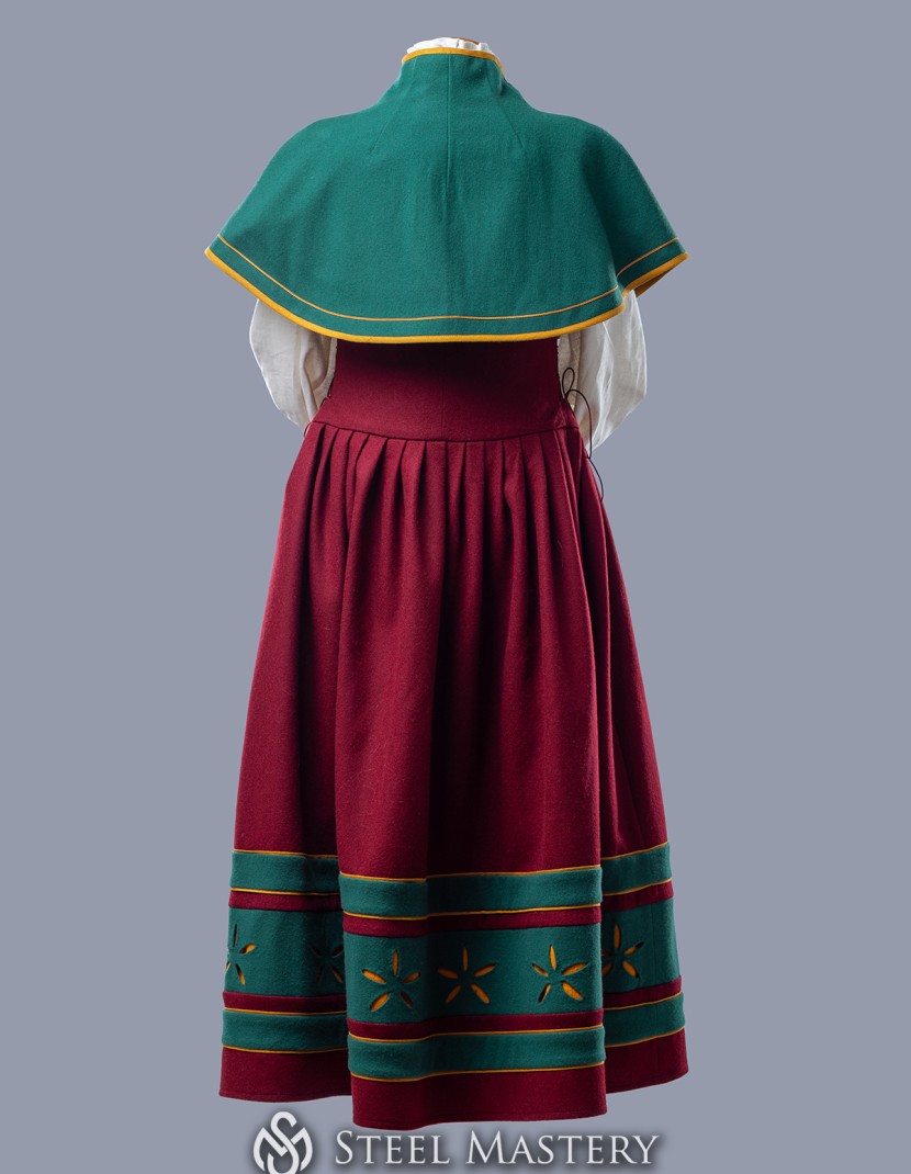 Women's Landsknecht costume photo made by Steel-mastery.com