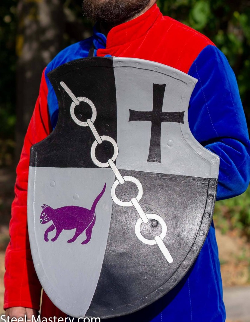 Aquiline Creased Shield photo made by Steel-mastery.com