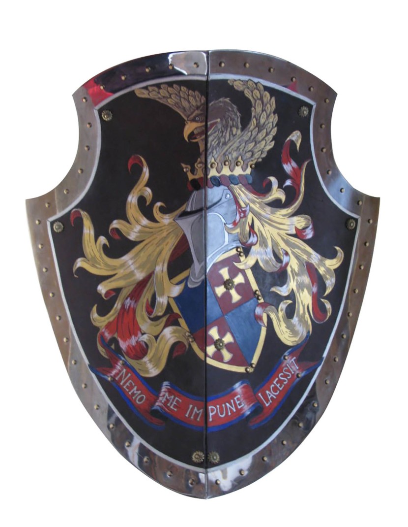 Aquiline Creased Shield photo made by Steel-mastery.com