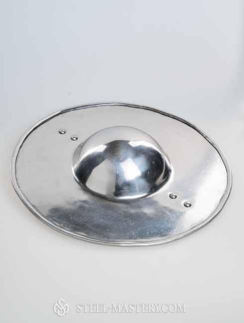 MEDIEVAL STEEL SHIELD BUCKLER 