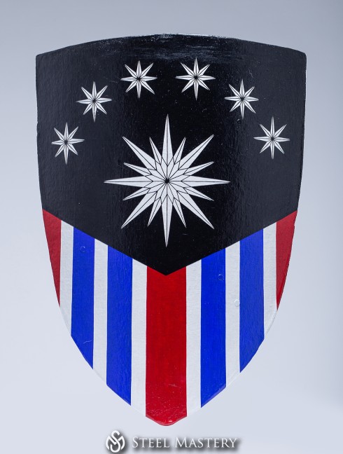 Medieval triangle shield 