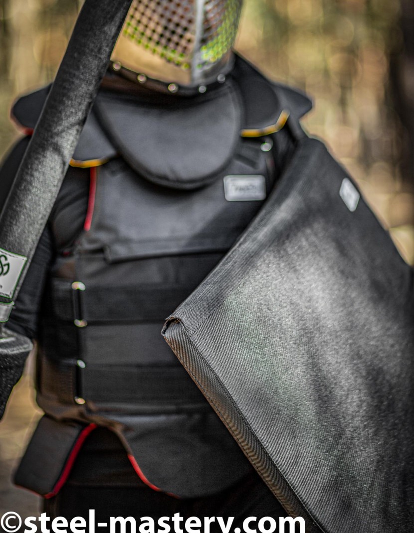Soft armor Triangle shield photo made by Steel-mastery.com