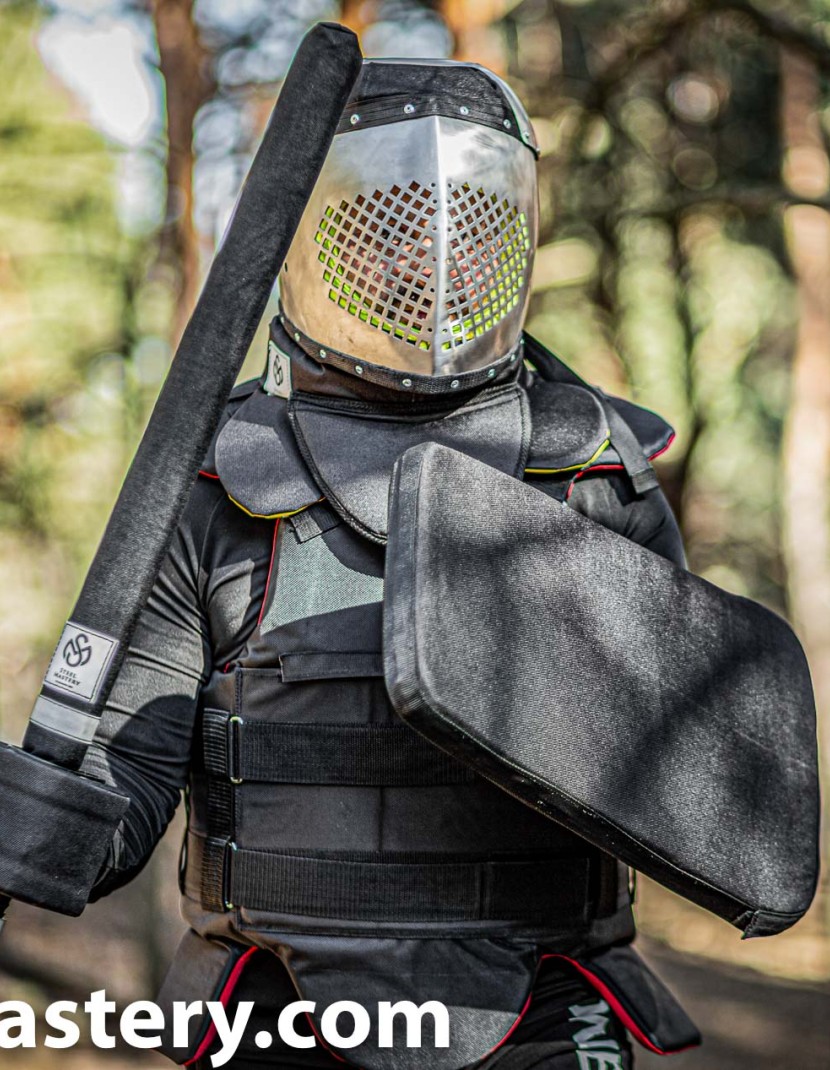 Soft Armor Trapezoid shield photo made by Steel-mastery.com