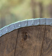 Edging: steel plates edge