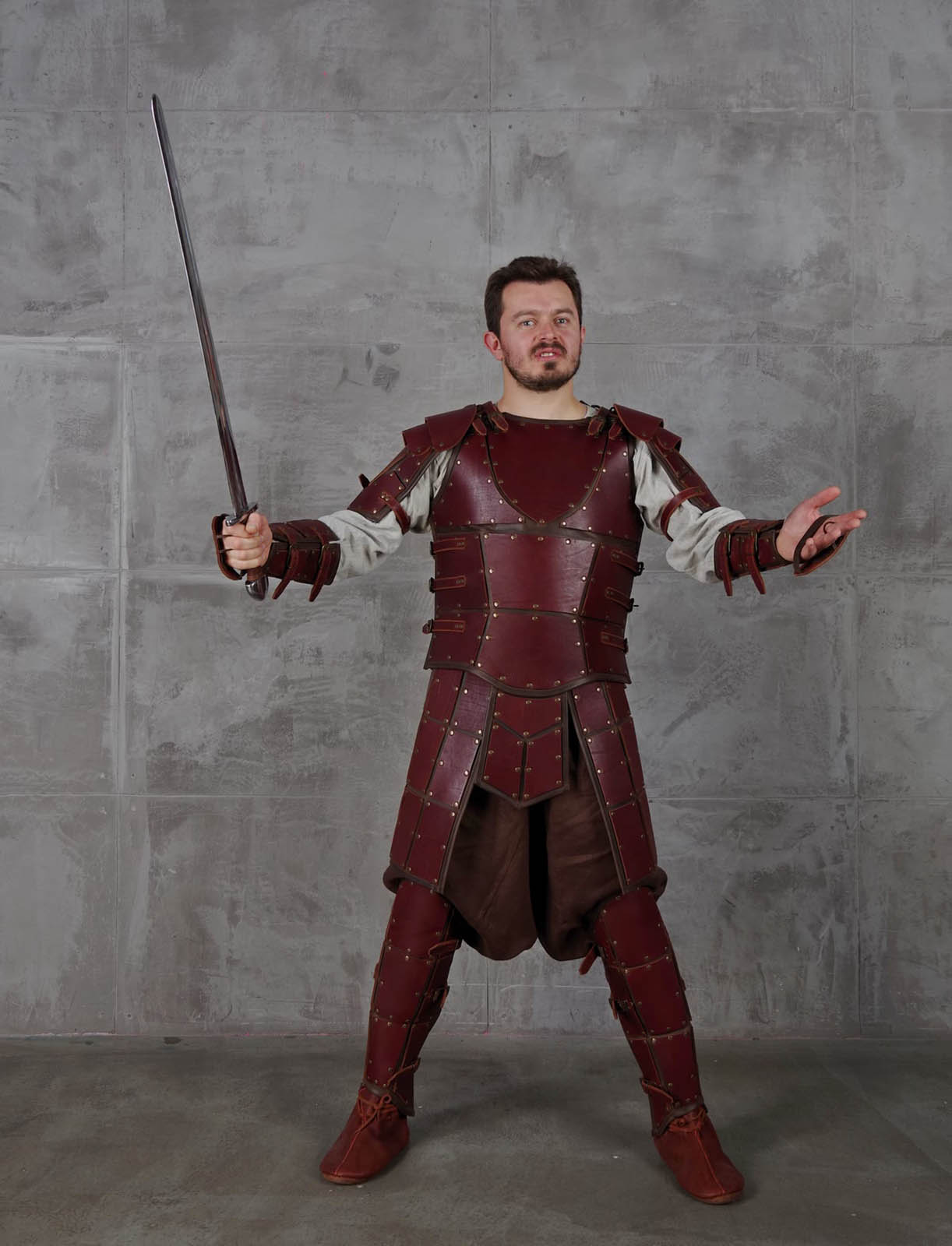 Medieval leather armor for sale | Steel Mastery