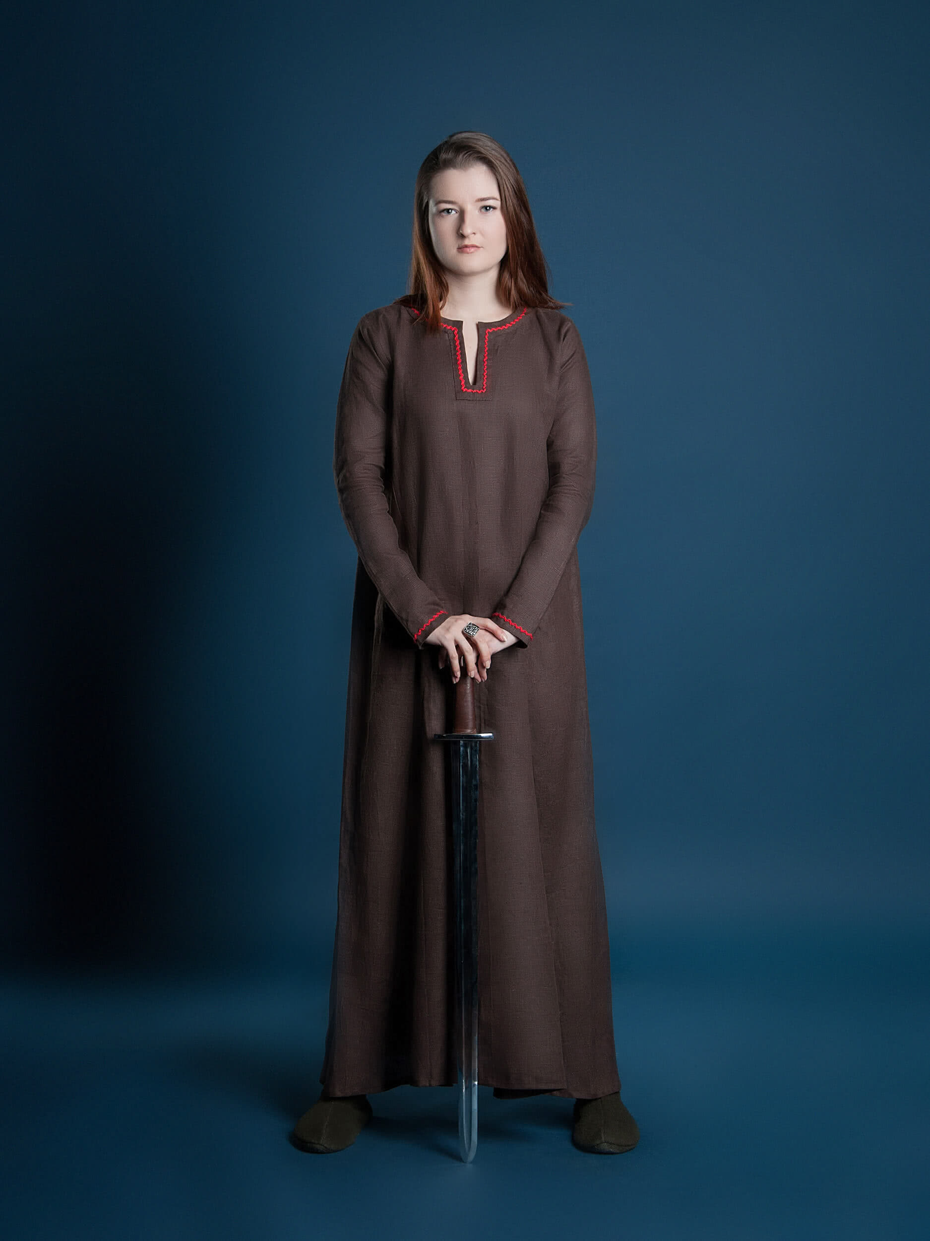 viking clothing viking brown tunic viking dress