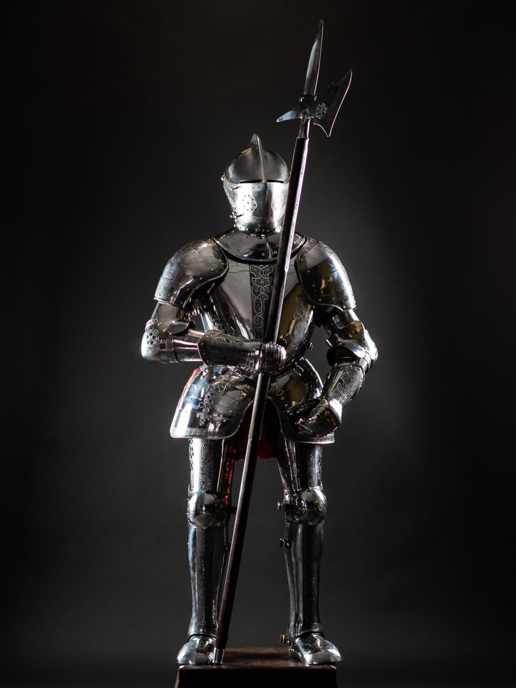 Suit of full armour, mid-15th century For sale as Framed Prints