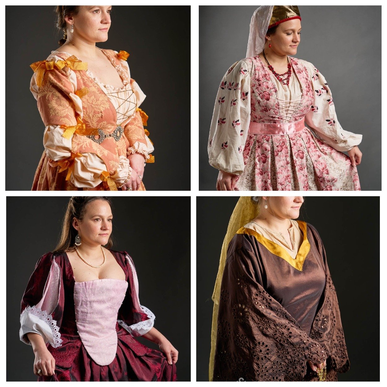 Medieval and Early Renaissance outfits for Ladies!