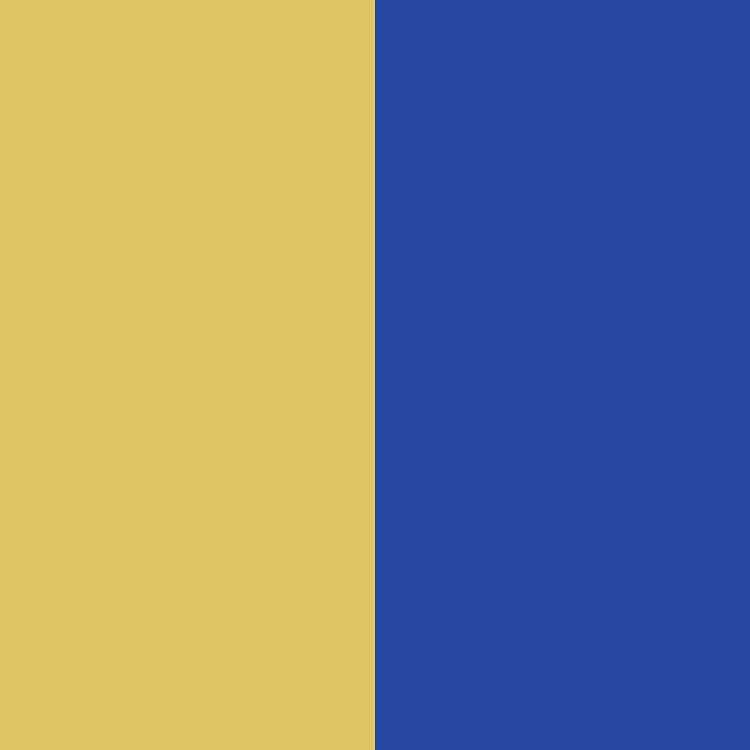Colors for hat : yellow and blue