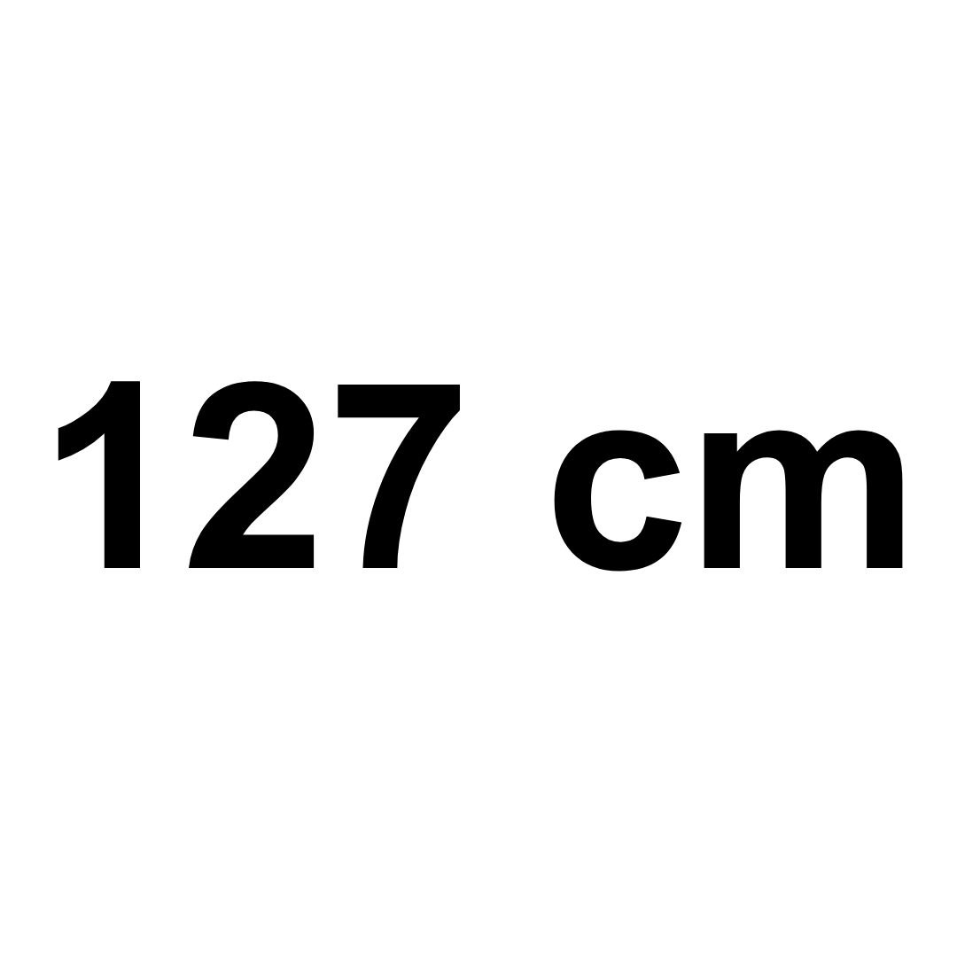 Standardlänge: 127 cm