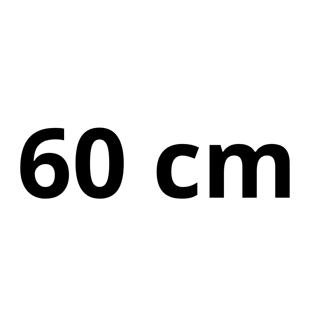 Standard length : 60 cm 