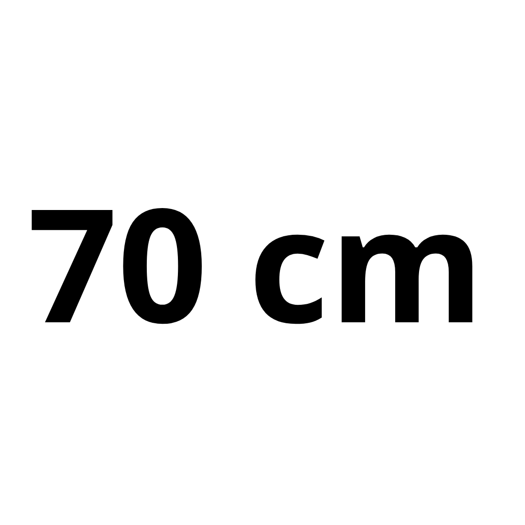 Standard length : 70 cm