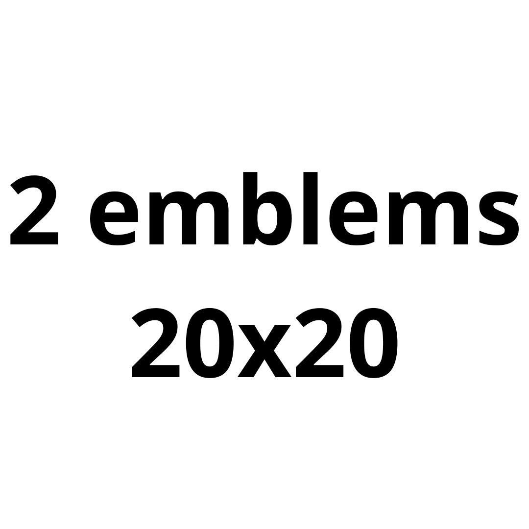 Personal emblem: 2 20x20