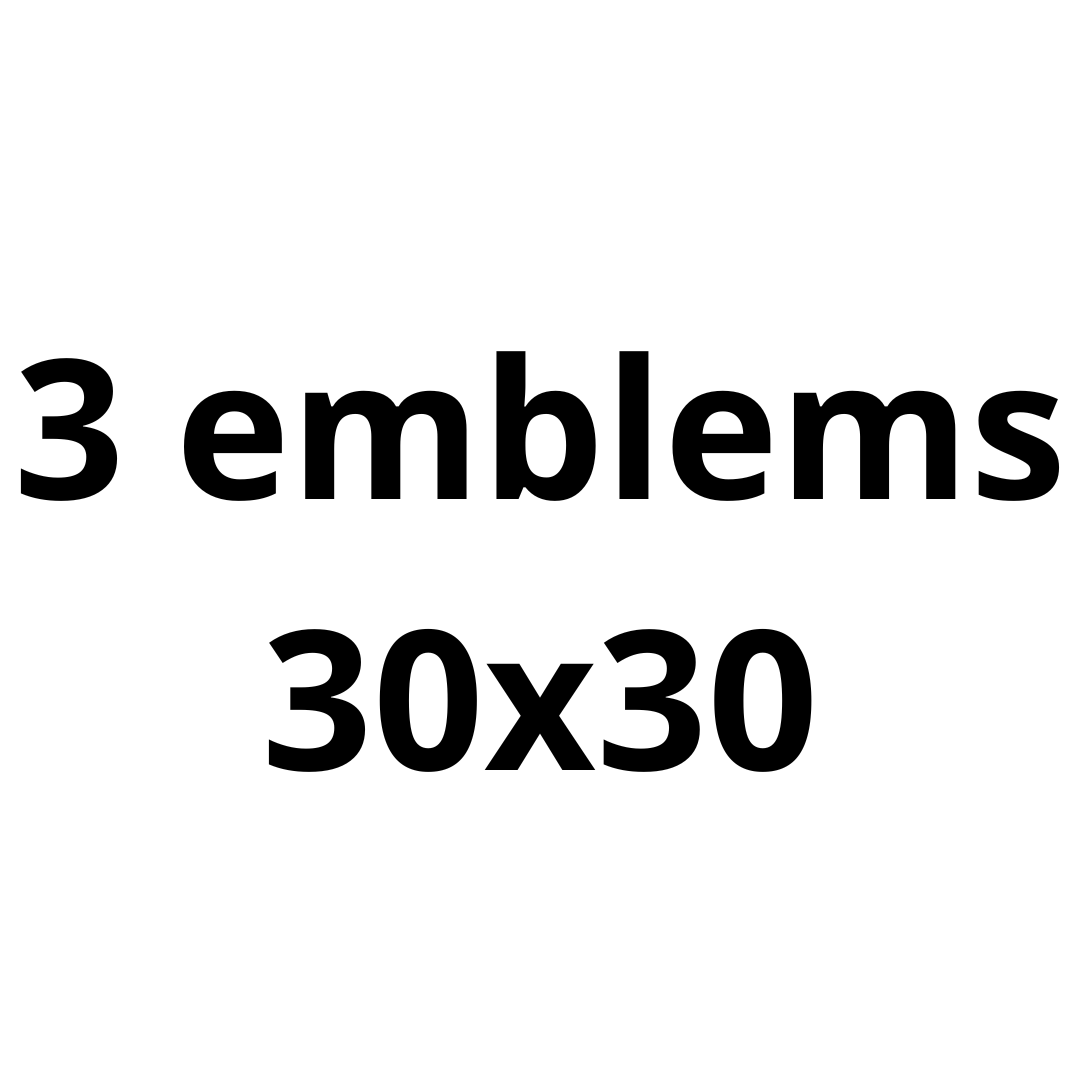 Personal emblem: 3 30x30