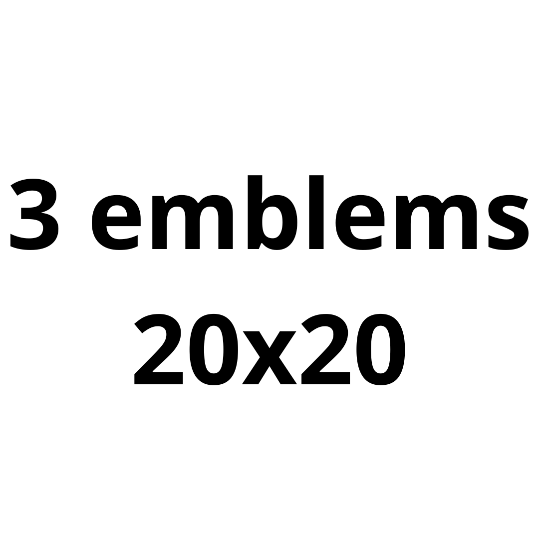 Personal emblem: 3 20x20