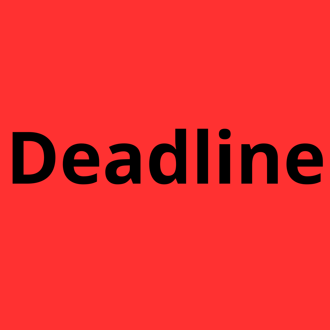 Manufacturing time: Deadline