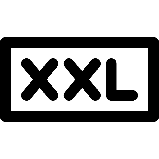 Men's size : XXL