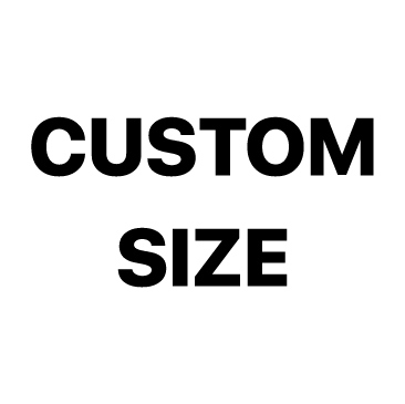 Size: custom size 