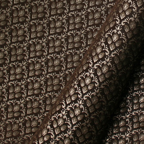 Color for pattern fabric: Jacquard dark brown