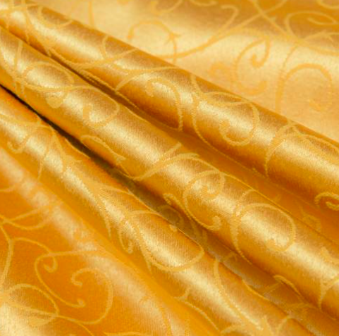 Color for pattern fabric: Ducat yellow