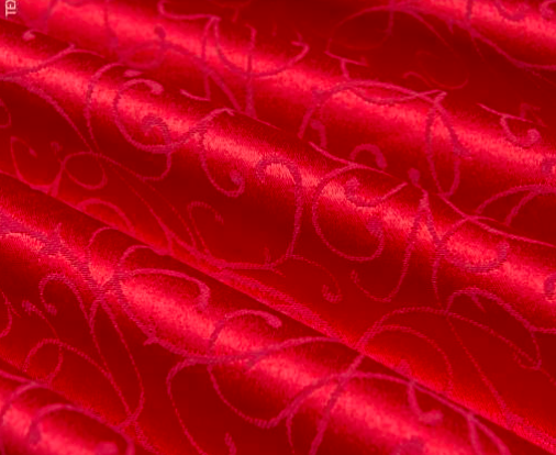 Color for pattern fabric: Ducat red