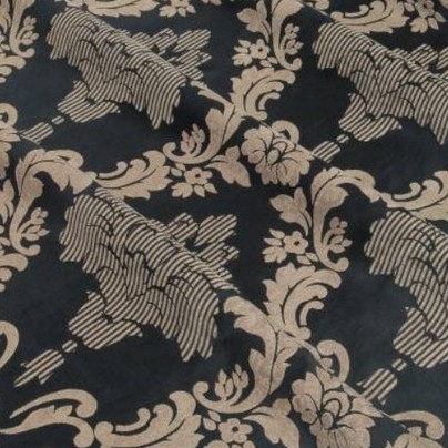 Color for pattern fabric: Golden-black jacquard 