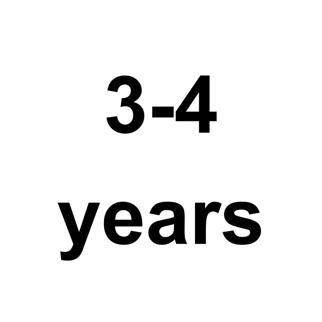Kids size (for clothes): 3-4 years