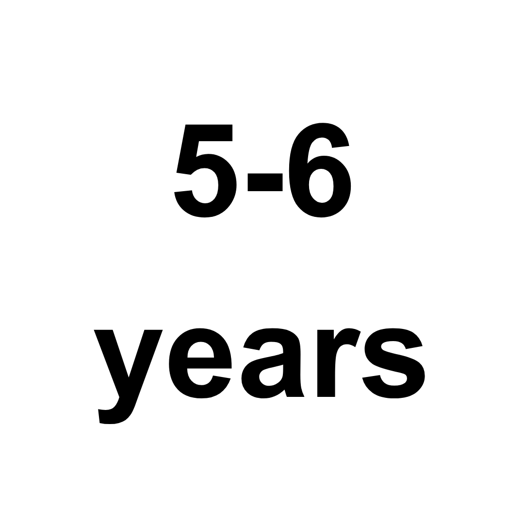 Kids size (for clothes): 5-6 years