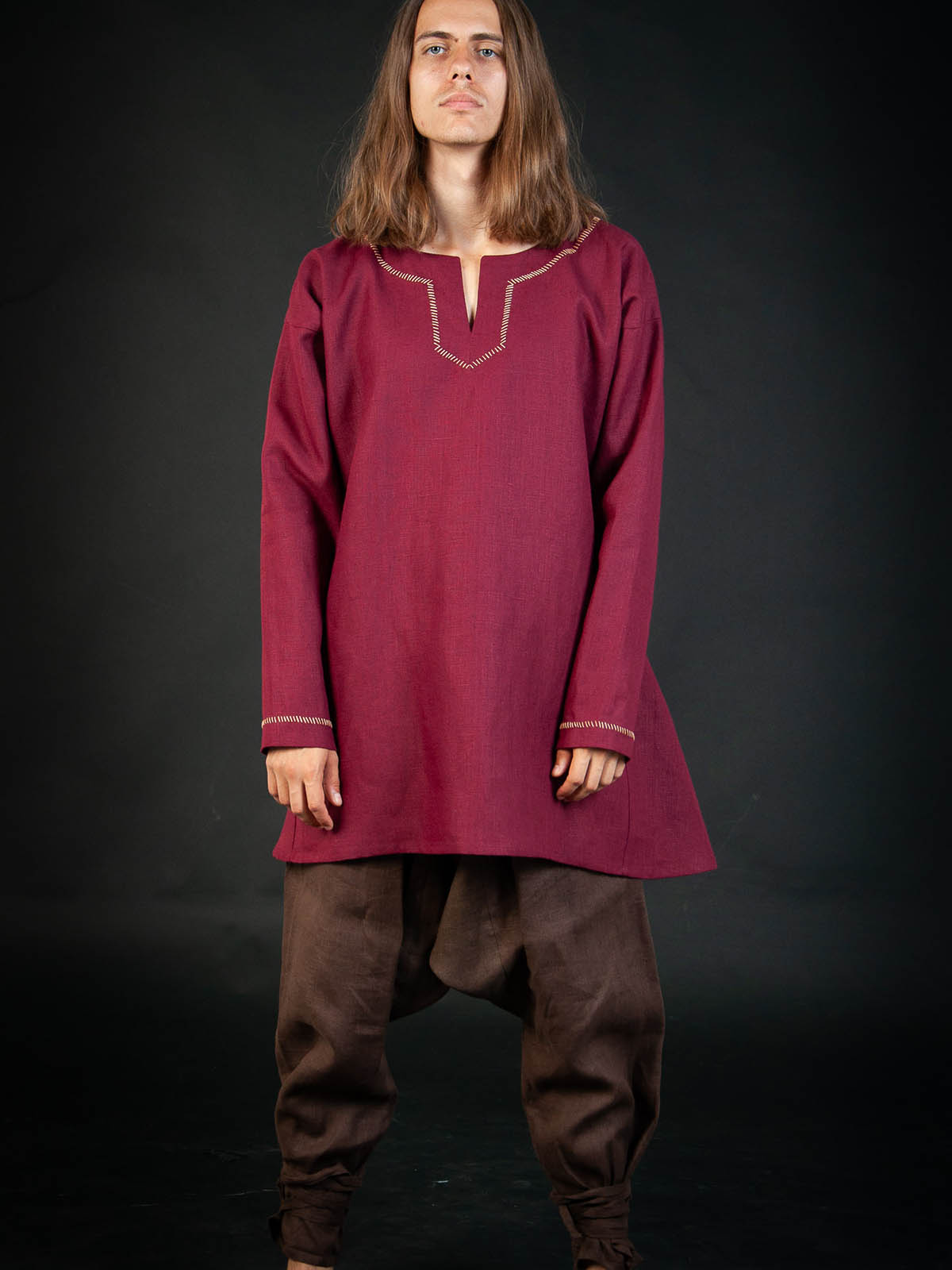 Bright autumn in medieval shirt by Steel Mastery