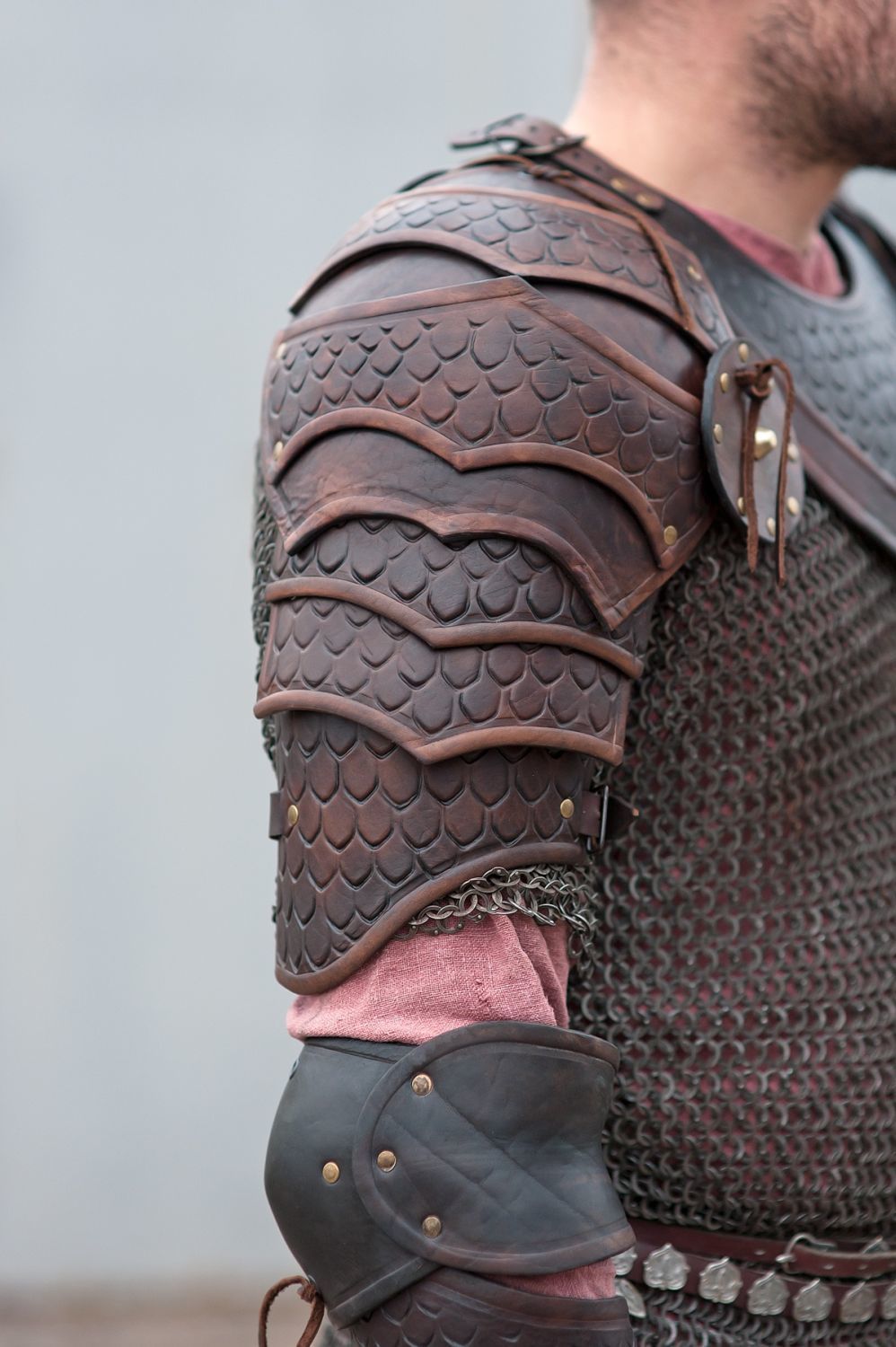 Leather arm protection Photogallery made by