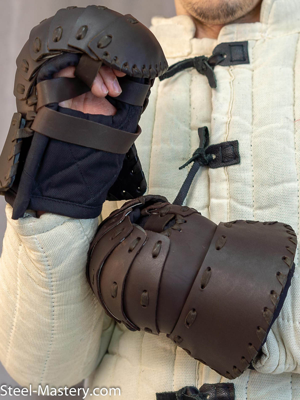 Brigandine Gauntlets And Mittens Photogallery Made By Steel mastery