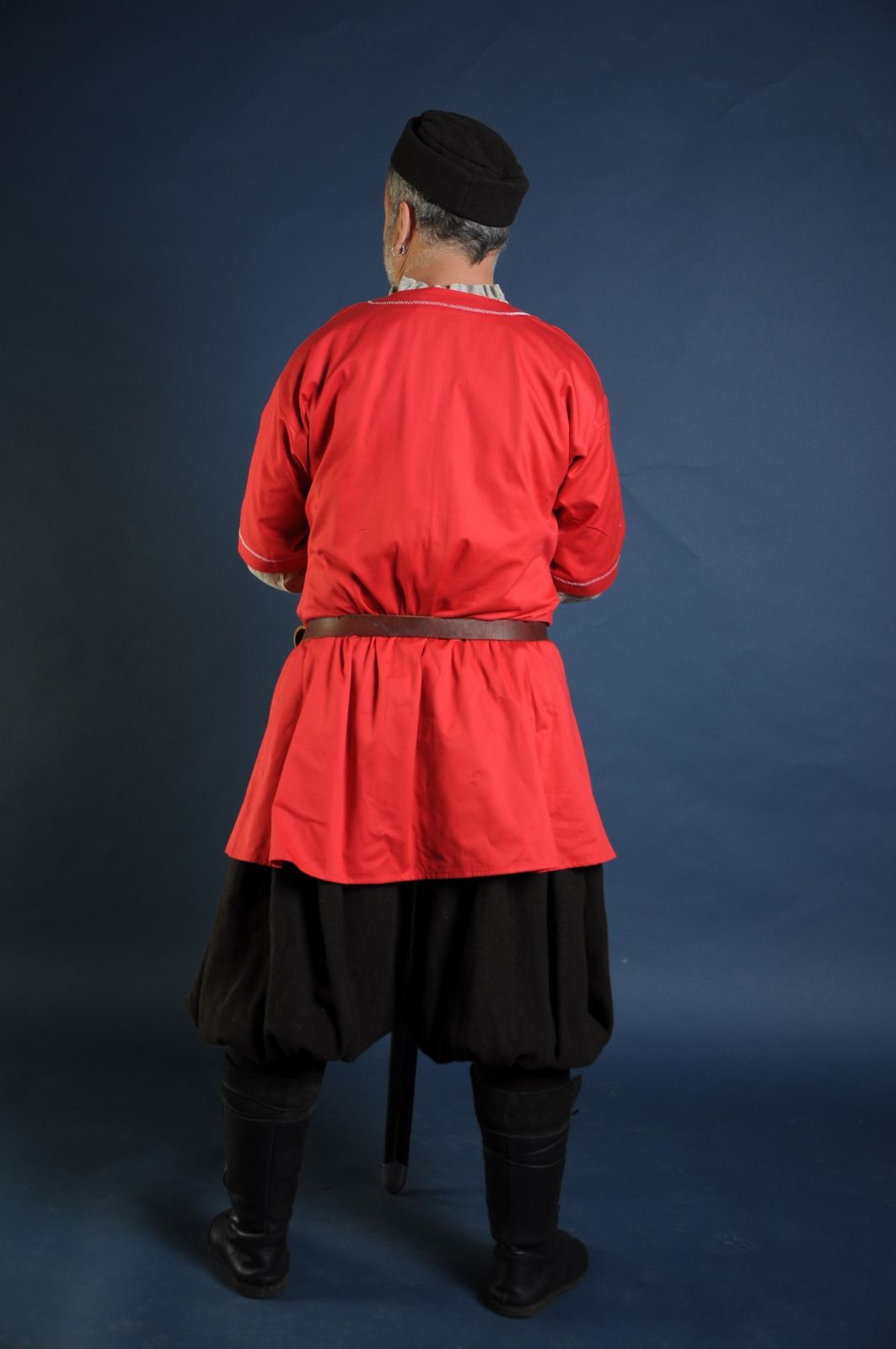Medieval European shirt, red