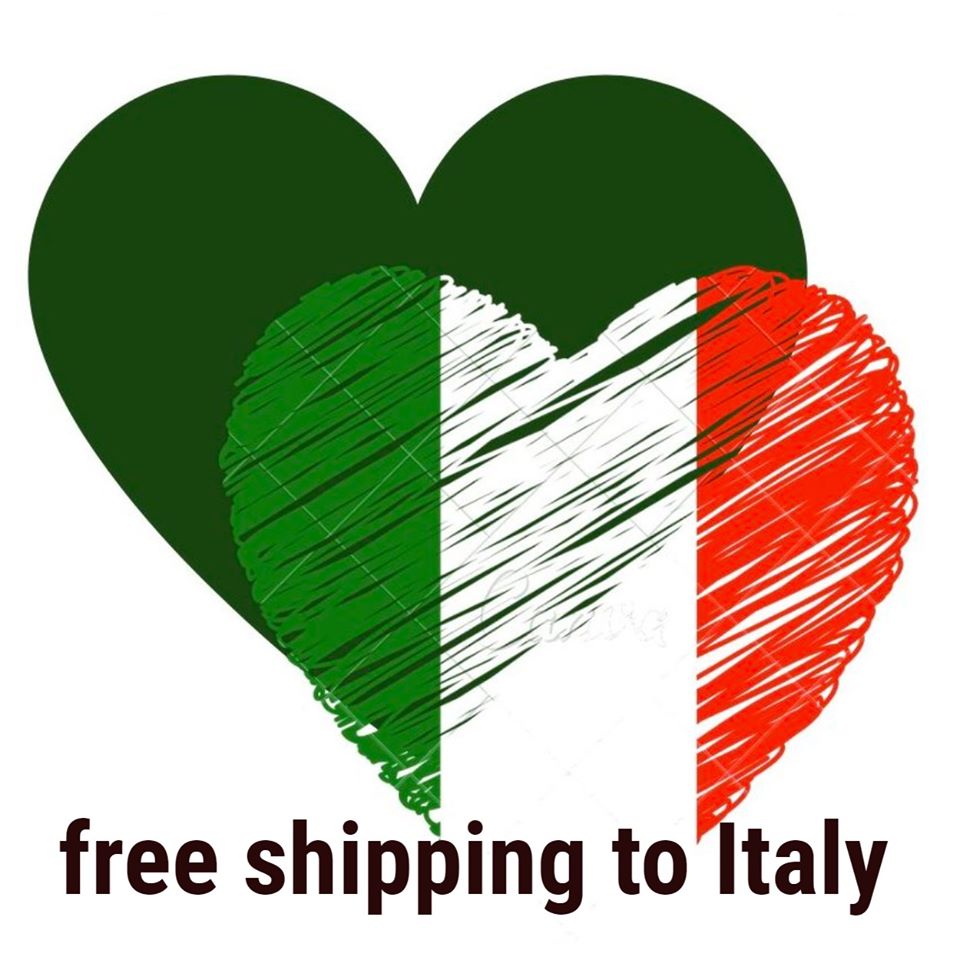 FREE SHIPPING TO ITALY!